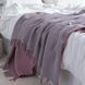 Покривало 200х220 LA MODNO COSY Sky Gray-Raspberry рожевий/сірий 200293 фото 3