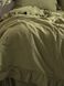 Комплект постільної білизни СІМЕЙНИЙ LIMASSO CAPULET OLIVE EXCLUSIVE оливковий 800463 фото 3