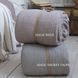 Муслінове покривало 170х230 LA MODNO MAGIC SMOKEY TAUPE (100% бавовна) бежеве 200379 фото 7