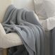 Покривало 170x240 LA MODNO Corn Sky Gray (50% бавовна, 50% акрил) сіро-небесне 200242 фото 6