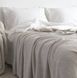 Покривало 170x240 LA MODNO Corn Natural Linen (50% бавовна, 50% акрил) бежеве 200243 фото 8