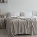 Покривало 170x240 LA MODNO Corn Natural Linen (50% бавовна, 50% акрил) бежеве 200243 фото 4