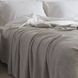 Покривало 170x240 LA MODNO Corn Natural Linen (50% бавовна, 50% акрил) бежеве 200243 фото 5