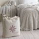 Покривало 220x240 LA MODNO Genova Natural Linen (50% бавовна, 50% акрил) бежеве 200227 фото 11