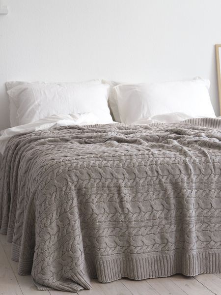 Покривало 220x240 LA MODNO Genova Beige (50% бавовна, 50% акрил) бежеве 200249 фото