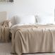 Покривало 130x170 LA MODNO WoolCotton Balance Champagne Beige (50% вовна, 50% бавовна) бежеве 200430 фото 5