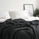 Покривало 220x240 LA MODNO Corn Anthracite (50% бавовна, 50% акрил) темно-сіре 200257 фото 6