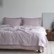 Постільна білизна жакардова 200x220 LA MODNO JACQUARD STONEWASHED Lilac Marble лілова 200434 фото 6