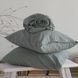Комплект простирадло на резинці 160х200х30 з наволочками 50х70 (2шт.) LA MODNO STONEWASHED French Green 200398 фото 2