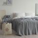 Покривало в'язане 220x240 LA MODNO GENOVA Sky Gray (50% бавовна, 50% акрил) сіро-небесне 200228 фото 7