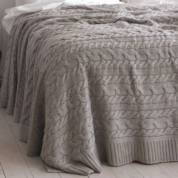 Покривало 170x240 LA MODNO Genova Beige (50% бавовна, 50% акрил) бежеве 200252 фото