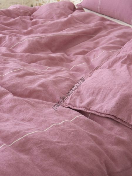 Комплект постільної білизни 200x220 LA MODNO Massimo Pink рожевий 200206 фото