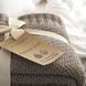 Покривало 150x200 LA MODNO WoolCotton Balance Mink (50% вовна, 50% бавовна) коричневе 200420 фото 10