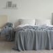 Покривало 150x200 LA MODNO WoolCotton Balance Sky Gray (50% вовна, 50% бавовна) сіро-небесне 200423 фото 3