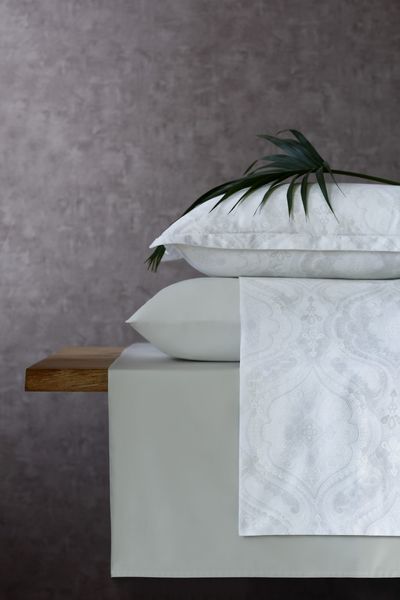 Комплект постільної білизни 200x220 PAVIA NORA CREAM(KREM) кремовий 400892 фото