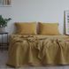 Комплект простирадло 240х260 з наволочками 50х70 (2шт.) LA MODNO STONEWASHED Golden Yellow 200389 фото 3