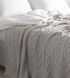 Покривало 170x240 LA MODNO Genova Natural Linen (50% бавовна, 50% акрил) бежеве 200264 фото 6