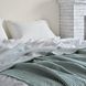 Покривало 200х220 LA MODNO COSY Green-Ecru зелене/молочне 200291 фото 3