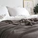 Покривало 220x240 LA MODNO Corn Mink (50% бавовна, 50% акрил) коричневе 200337 фото 4
