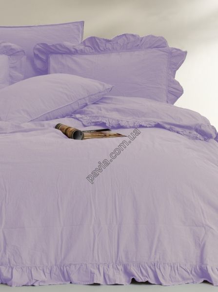 Комплект постільної білизни СІМЕЙНИЙ LIMASSO VIOLET EXCLUSIVE фіолетовий 800560 фото